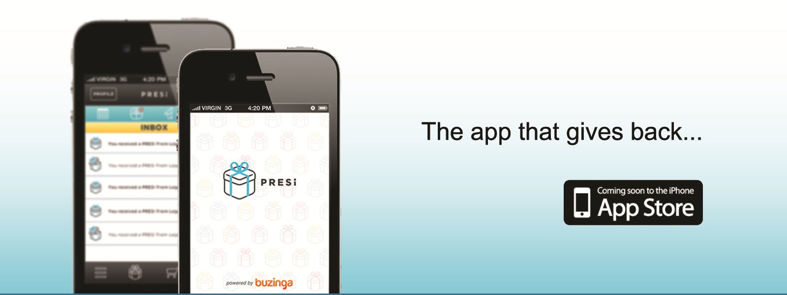 Buzinga mobile app development create the first app that hold the patent for virtual gifting