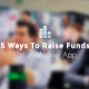 Mobile app developer fundraising