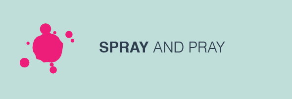 Spray & Pray app marketing