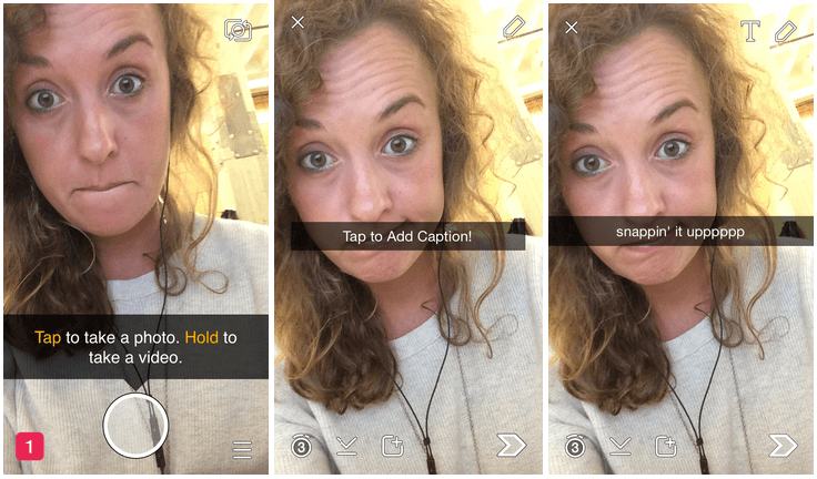snapchat's 'learn by doing' onboarding process