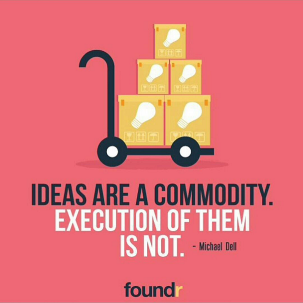 ideas are a commodity