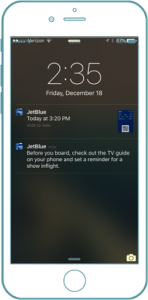 JetBlue App Geolocation