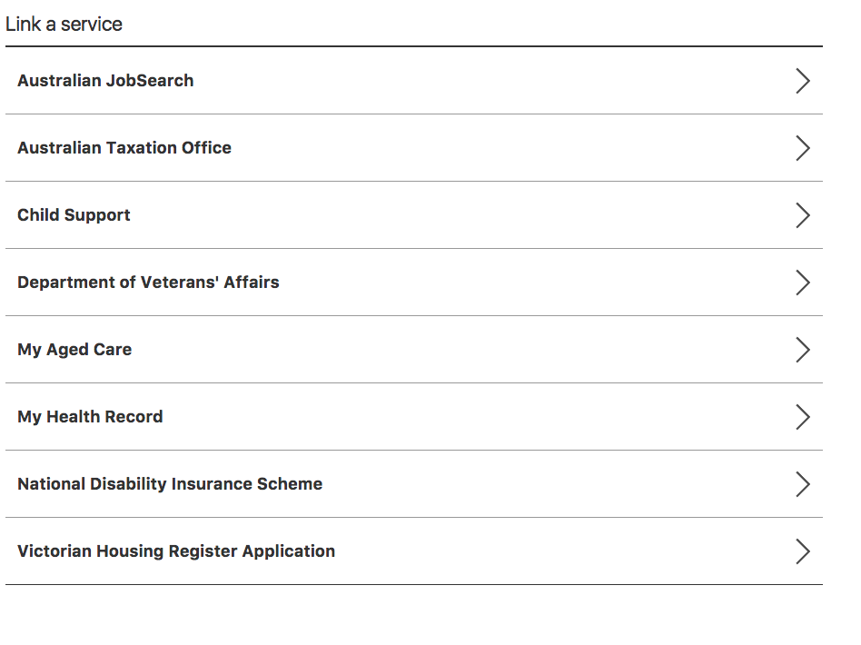 Linking Services ATO